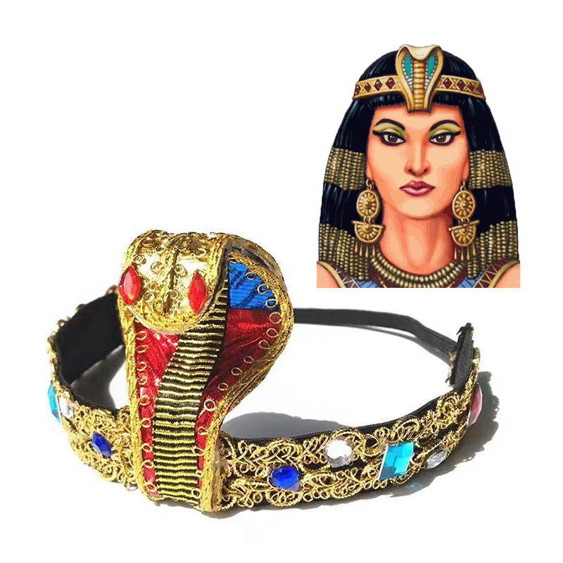 Women Accessories Egypt - Snake Shaped Headpiece Cleopatra Headdress Egypt