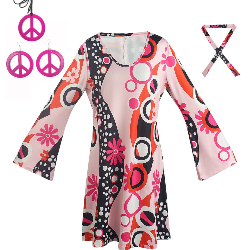 Women'S Accessories In The 70S - Halloween Retro 60s 70s Disco Outfit