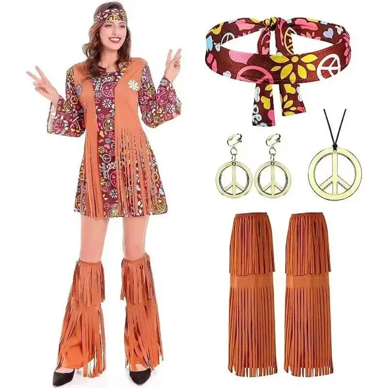 Women'S Accessories In The 70S - Women 60s 70s Vintage Hippie Disco