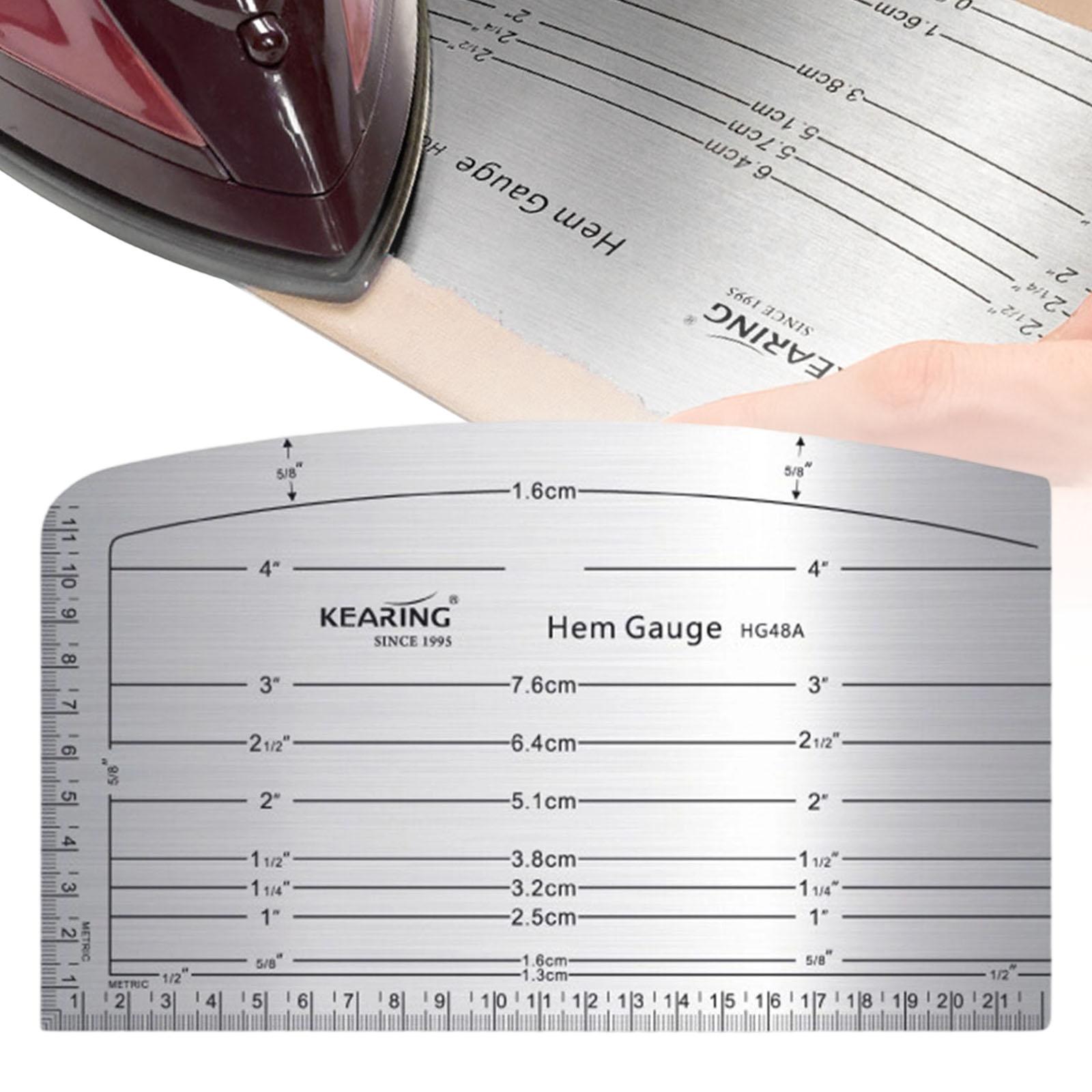 Women Accessories Drawing - Hem Gauge Supplies Handmade DIY Quilting