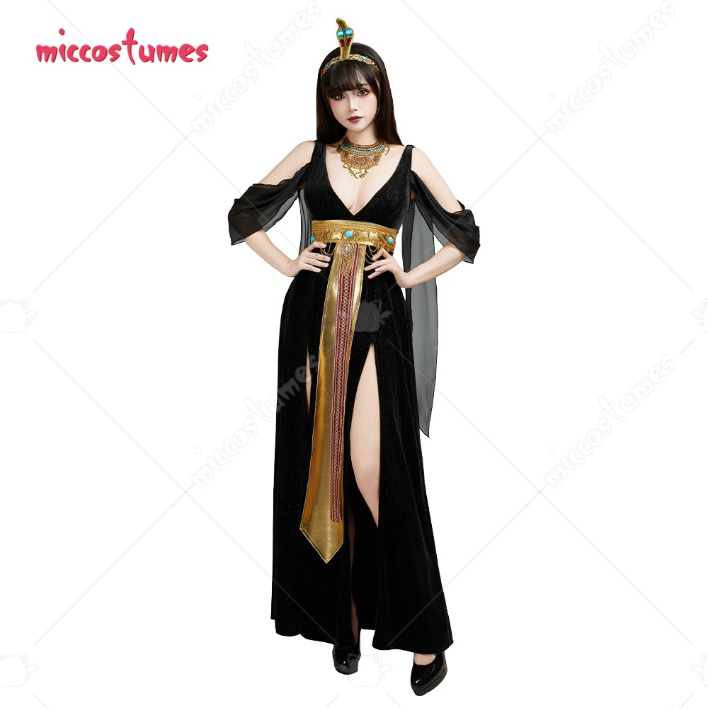 Women Accessories Egypt - US Stock Miccostumes Women's Egyptian Costume