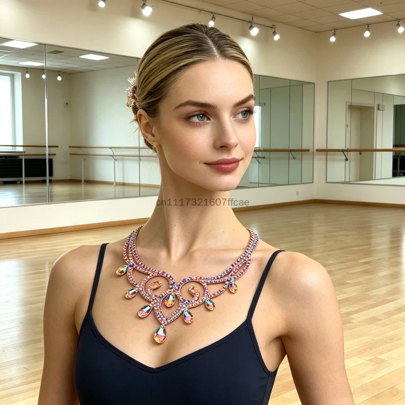 Belly Dance Sparkle Necklace C - Women Accessories Egypt 评论和价格