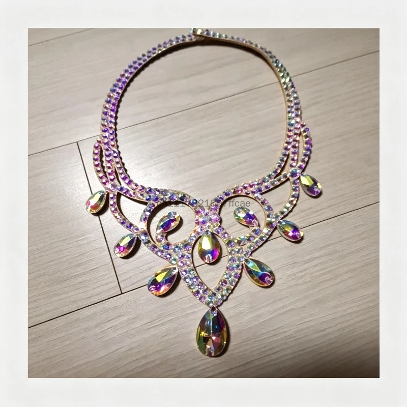 Belly Dance Sparkle Necklace C - Women Accessories Egypt 评论和价格