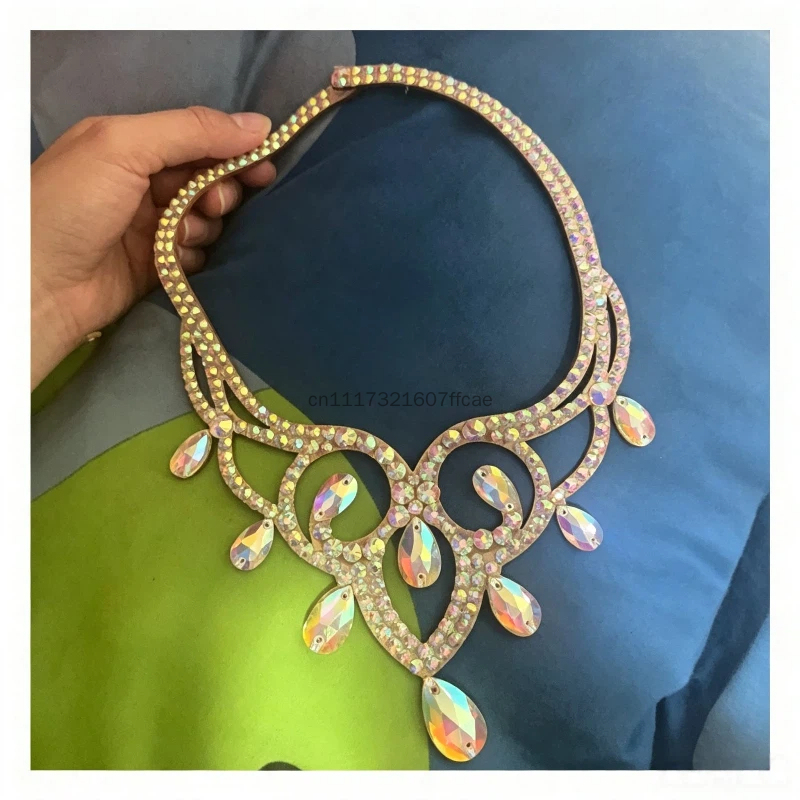 Belly Dance Sparkle Necklace C - Women Accessories Egypt 评论和价格