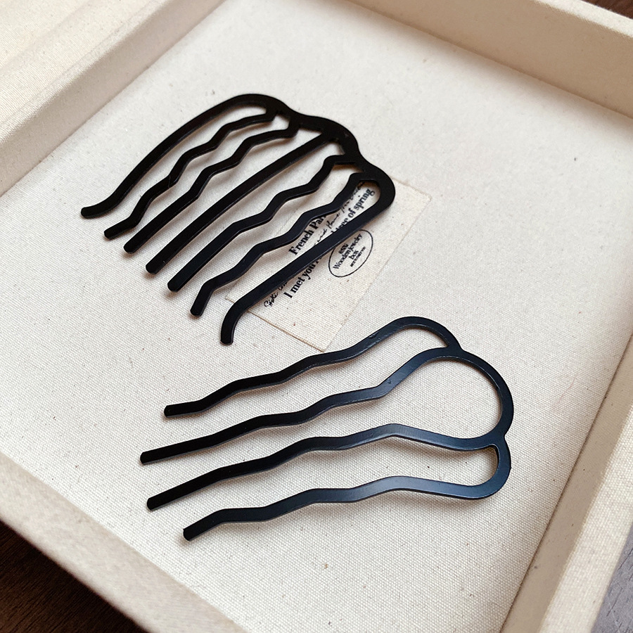 Metal U-Shaped Hair Fork Combs - Women Accessories On Sale 评论和价格