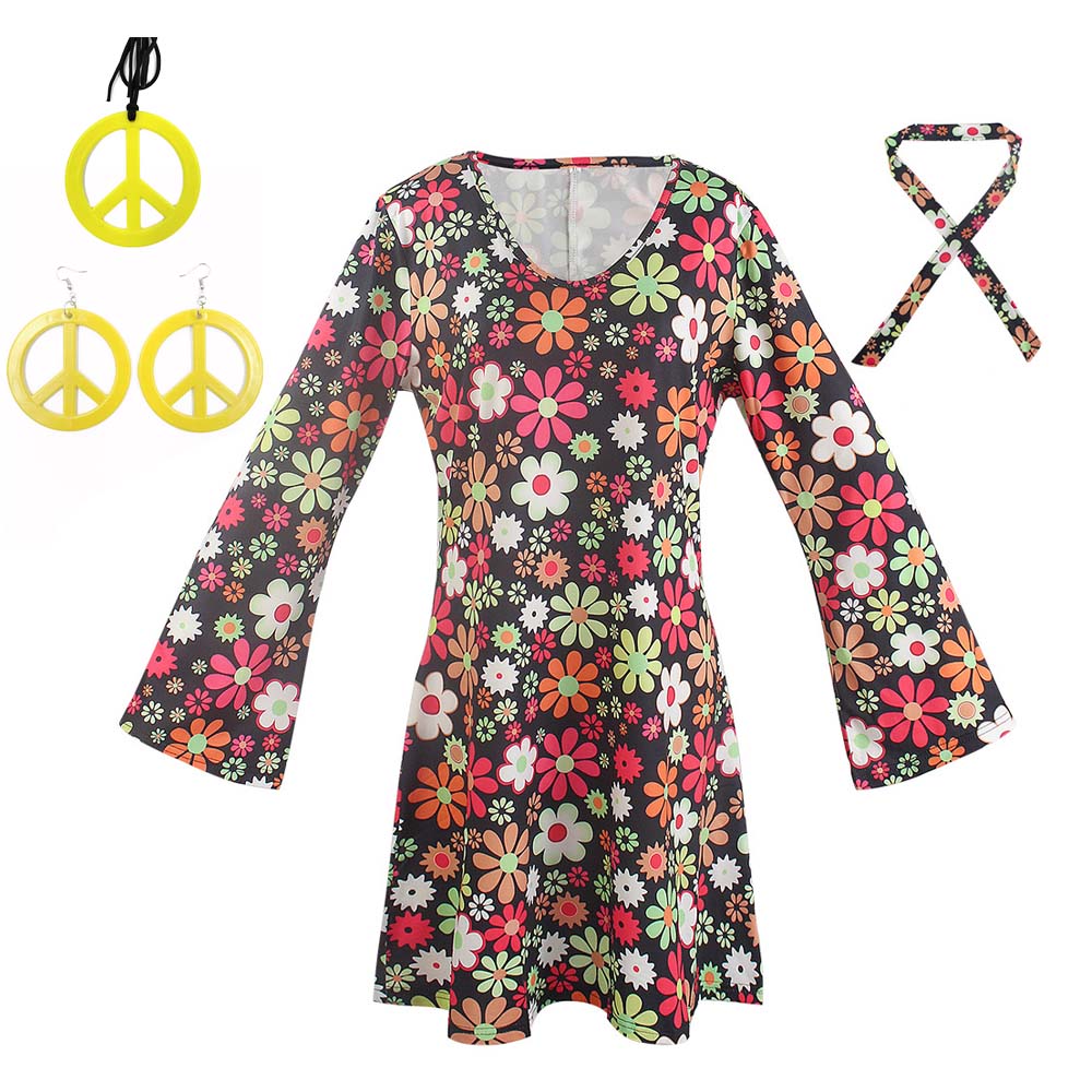 Halloween Retro 60s 70s Disco  - Women'S Accessories In The 70S 评论和价格