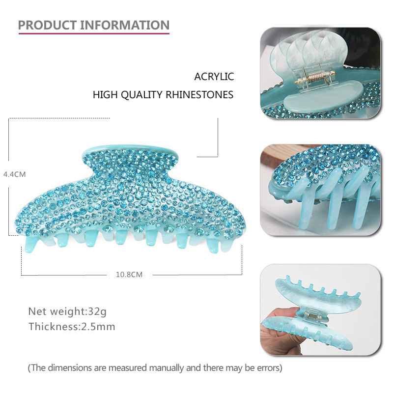 Luxury Spark Rhinestones Hair  - Women'S Work Accessories 评论和价格