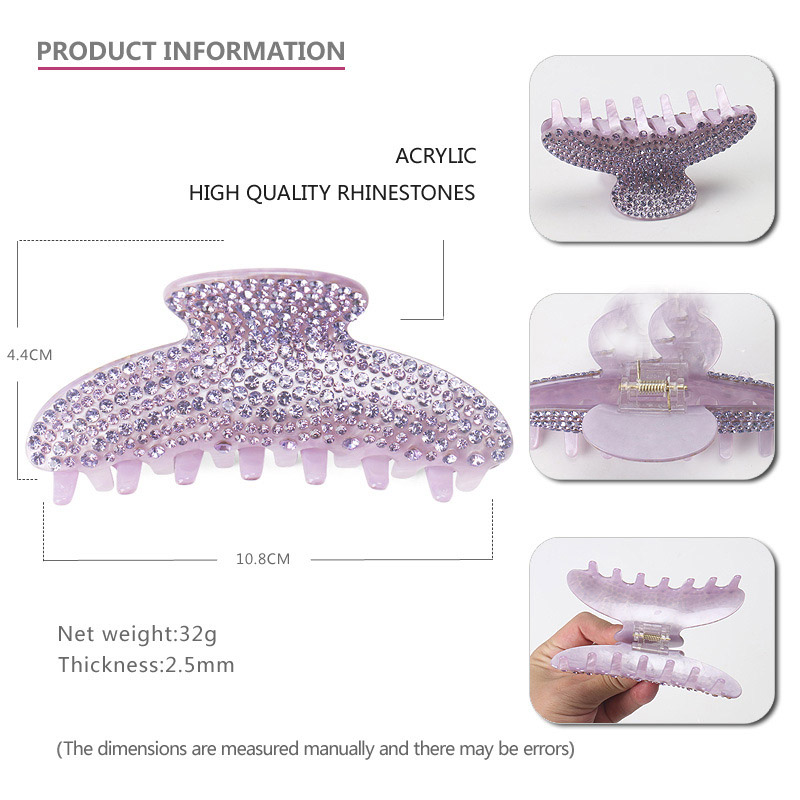 Luxury Spark Rhinestones Hair  - Women'S Work Accessories 评论和价格