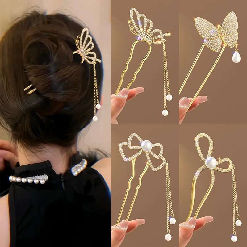 Antique style pearl rhinestone - Women Accessories On Sale 评论和价格