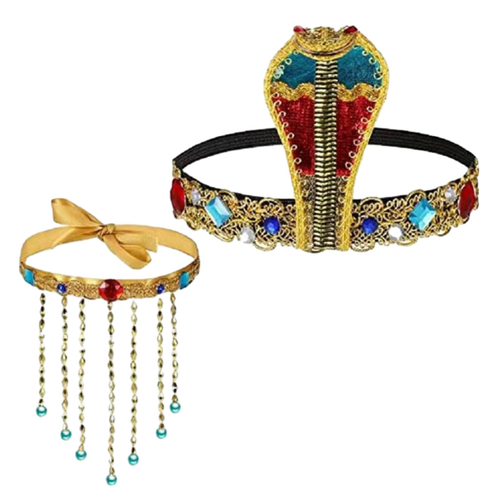 2 Pieces Egyptian Costume Acce - Women Accessories Egypt 评论和价格