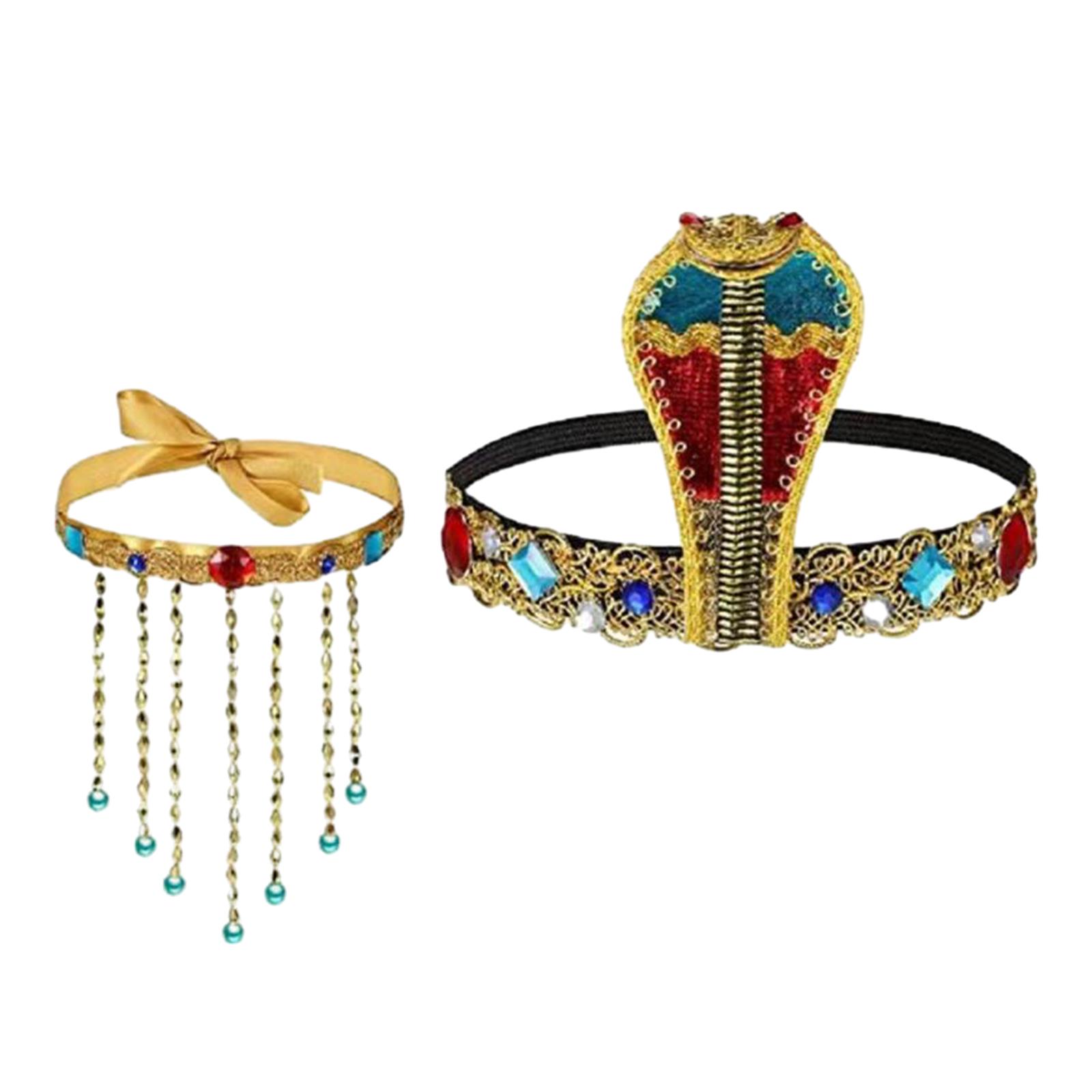 2 Pieces Egyptian Costume Acce - Women Accessories Egypt 评论和价格
