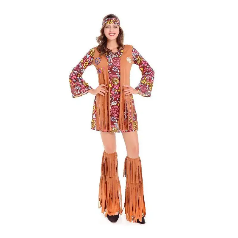 Women 60s 70s Vintage Hippie D - Women'S Accessories In The 70S 评论和价格