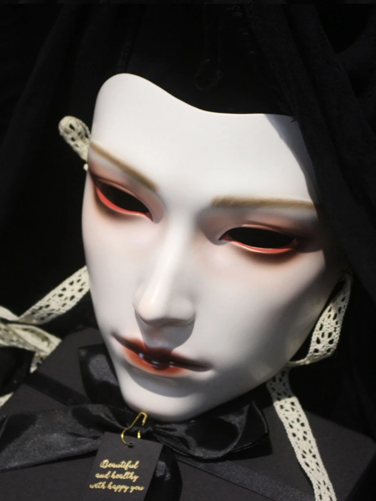 Mask Retro Hand Drawing Fashio - Women Accessories Drawing 评论和价格