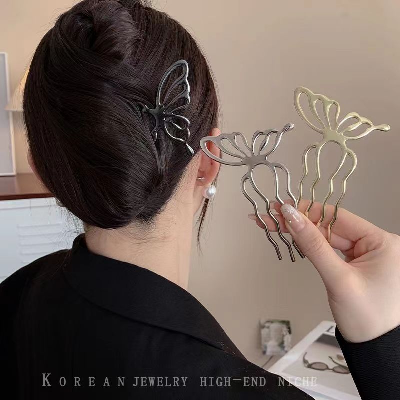 Korean Butterfly U Shape Hair  - Women Accessories On Sale 评论和价格