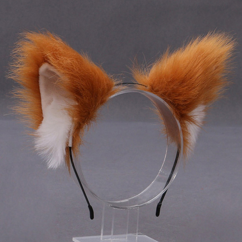 Fluffy Fox Cat Ear Plush Headb - Women Accessories On Sale 评论和价格