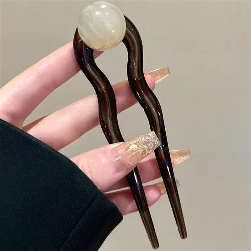 Fashion Colored Pearl U-Shaped - Women Accessories On Sale 评论和价格