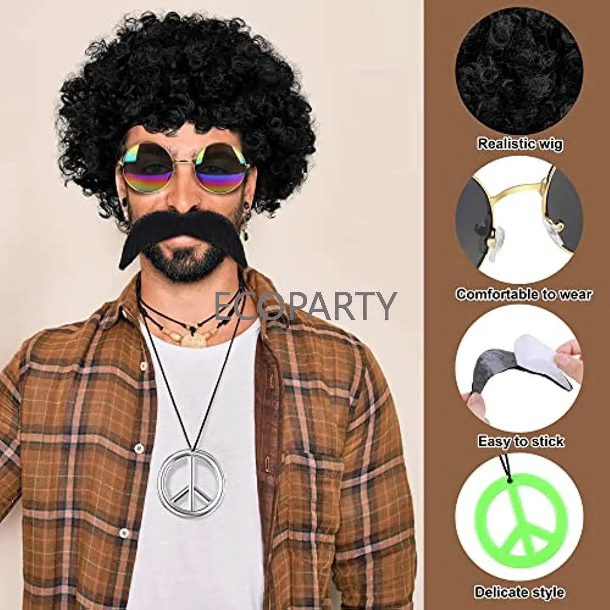 Hippie Costume Accessories 70s - Women'S Accessories In The 70S 评论和价格