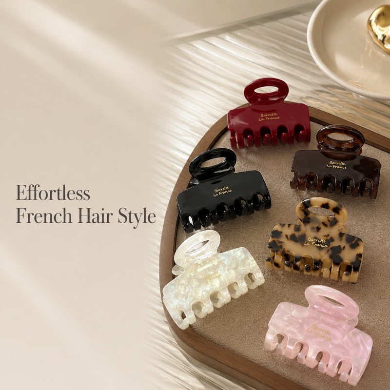 French Medium Hair Claw Clips  - Women'S Work Accessories 评论和价格