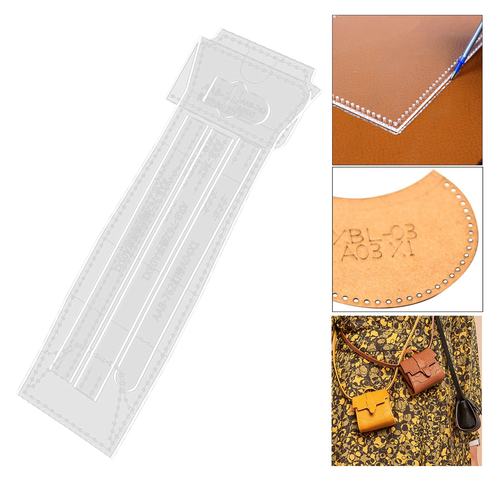 Leather Craft Pattern Handcraf - Women Accessories Drawing 评论和价格