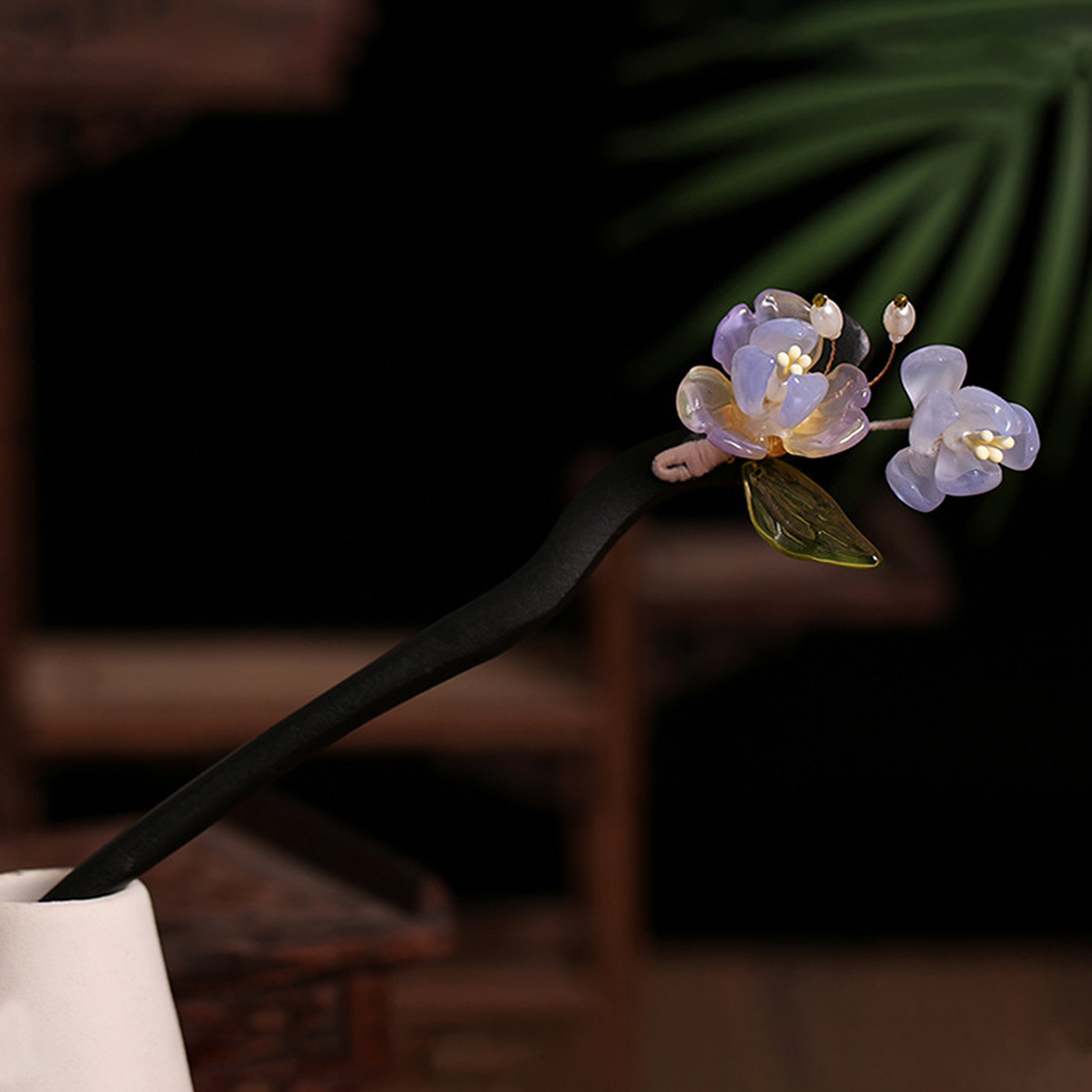 Chinese Style Flower Tassel Ha - Women Accessories On Sale 评论和价格