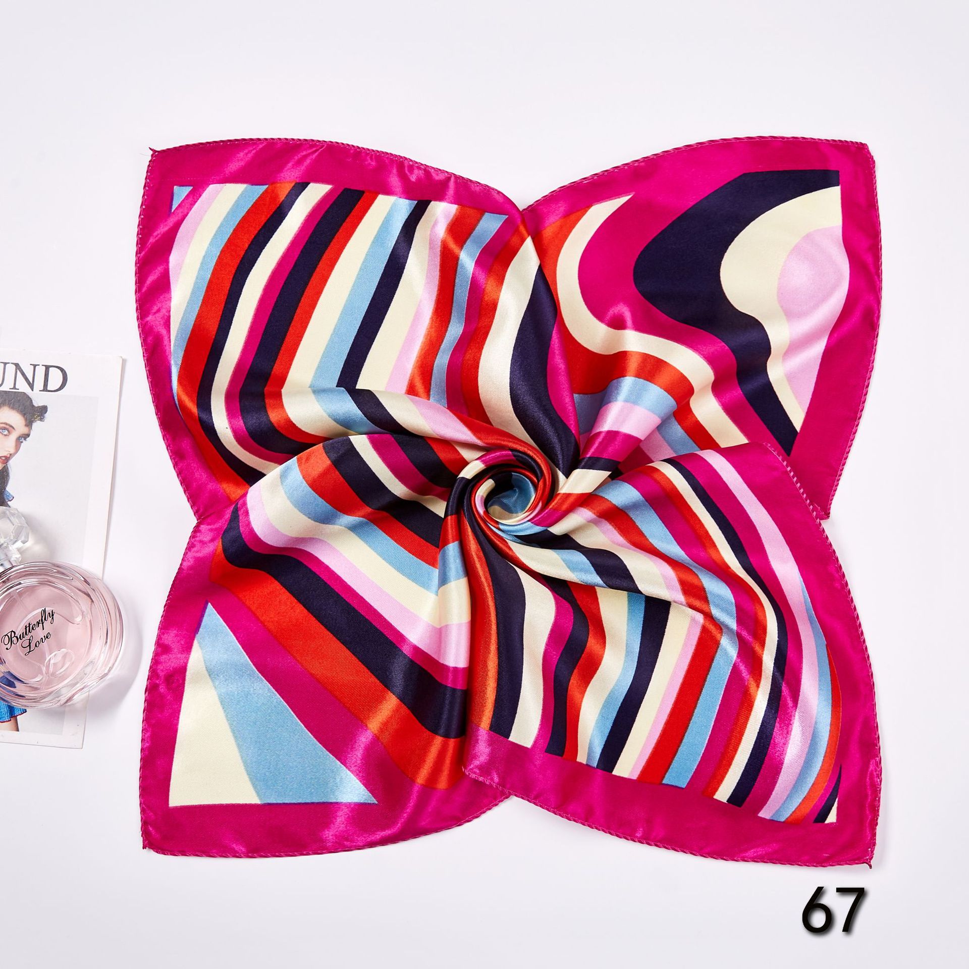 50*50cm Square Silk Scarves Sc - Women'S Work Accessories 评论和价格