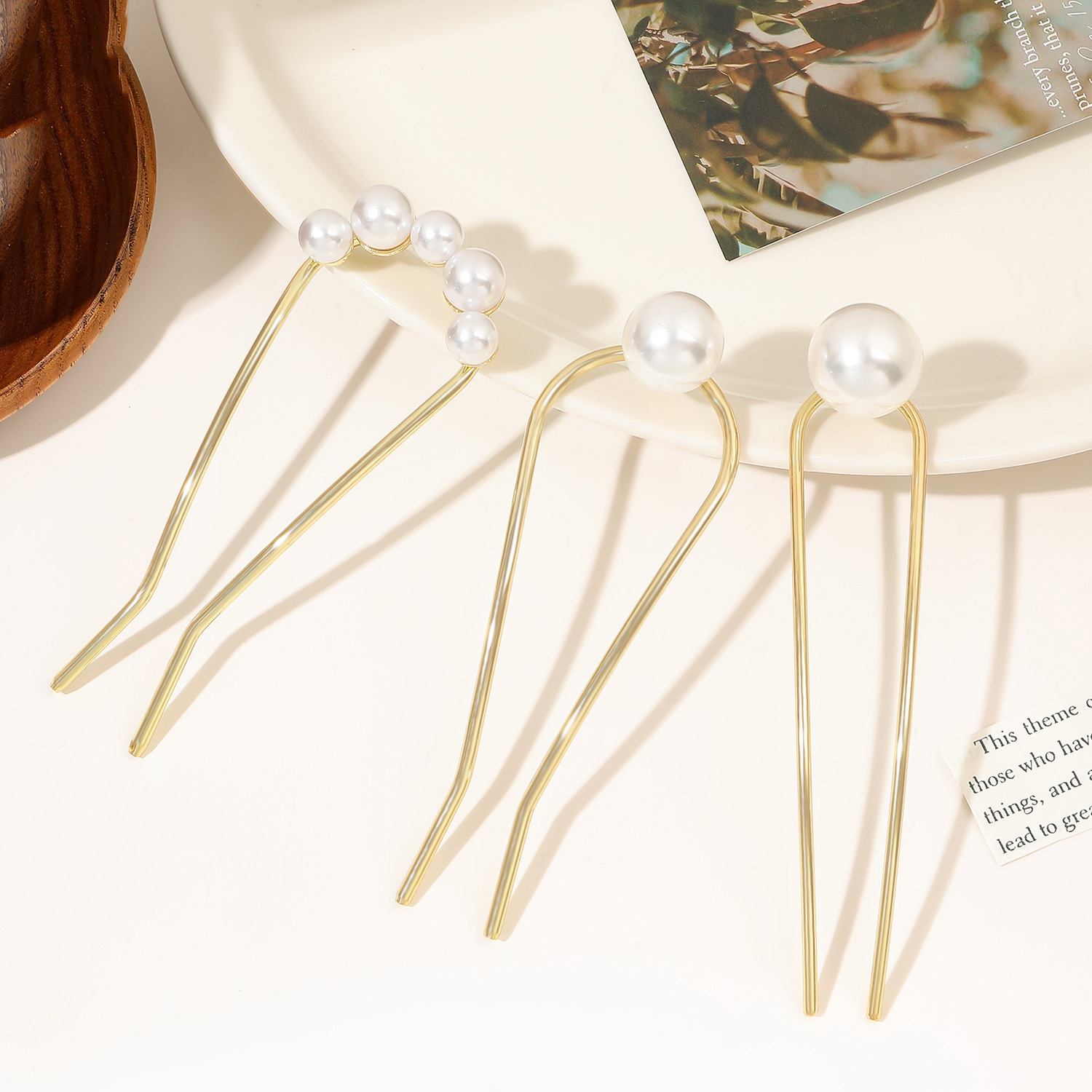 New Metal Vintage U Shape Hair - Women Accessories On Sale 评论和价格