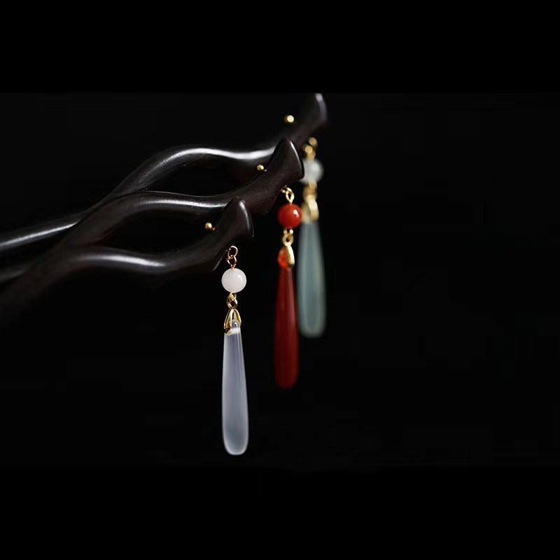 Traditional Wooden Black Hair  - Women Accessories On Sale 评论和价格