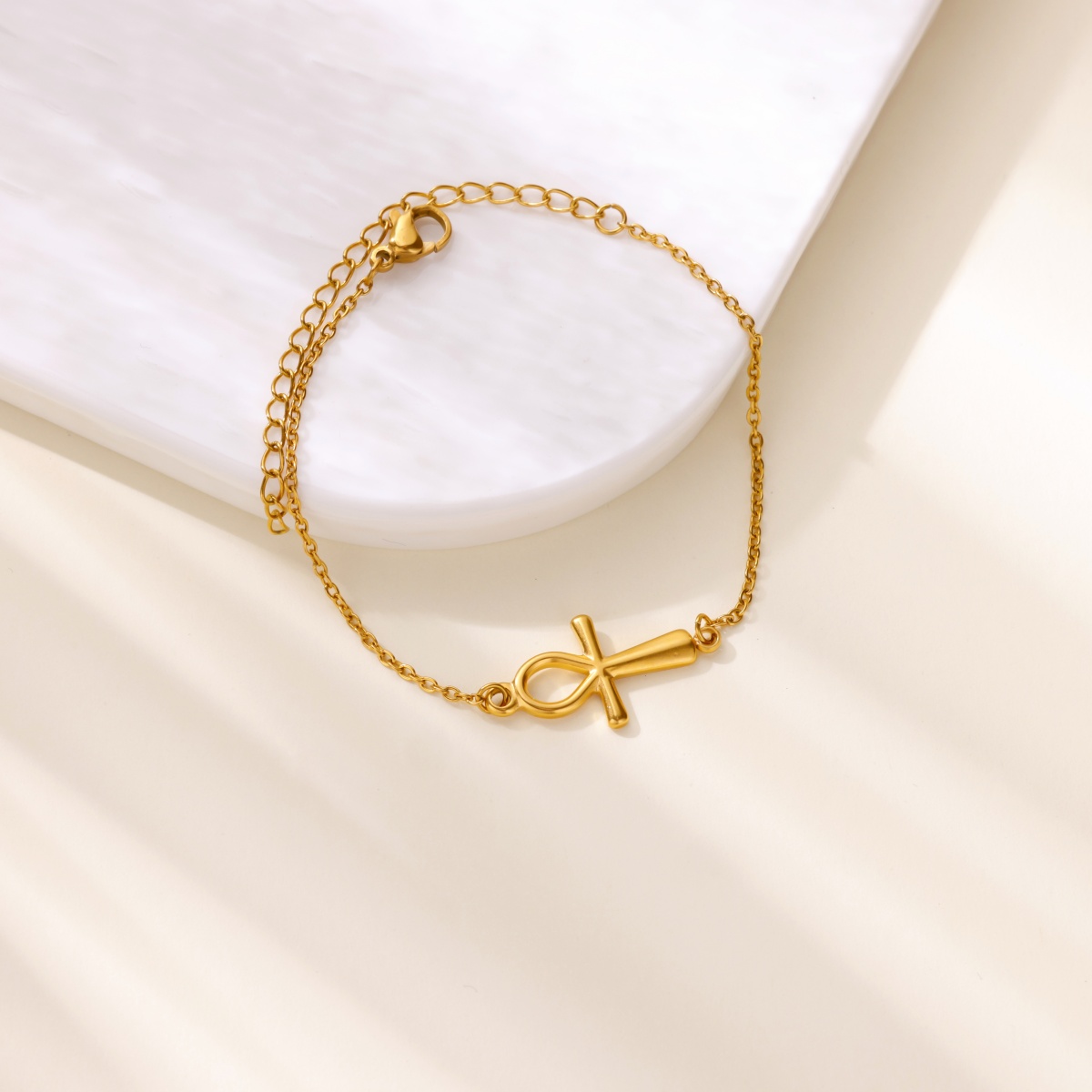 Egyptian Ankh Cross Bracelet F - Women Accessories Egypt 评论和价格