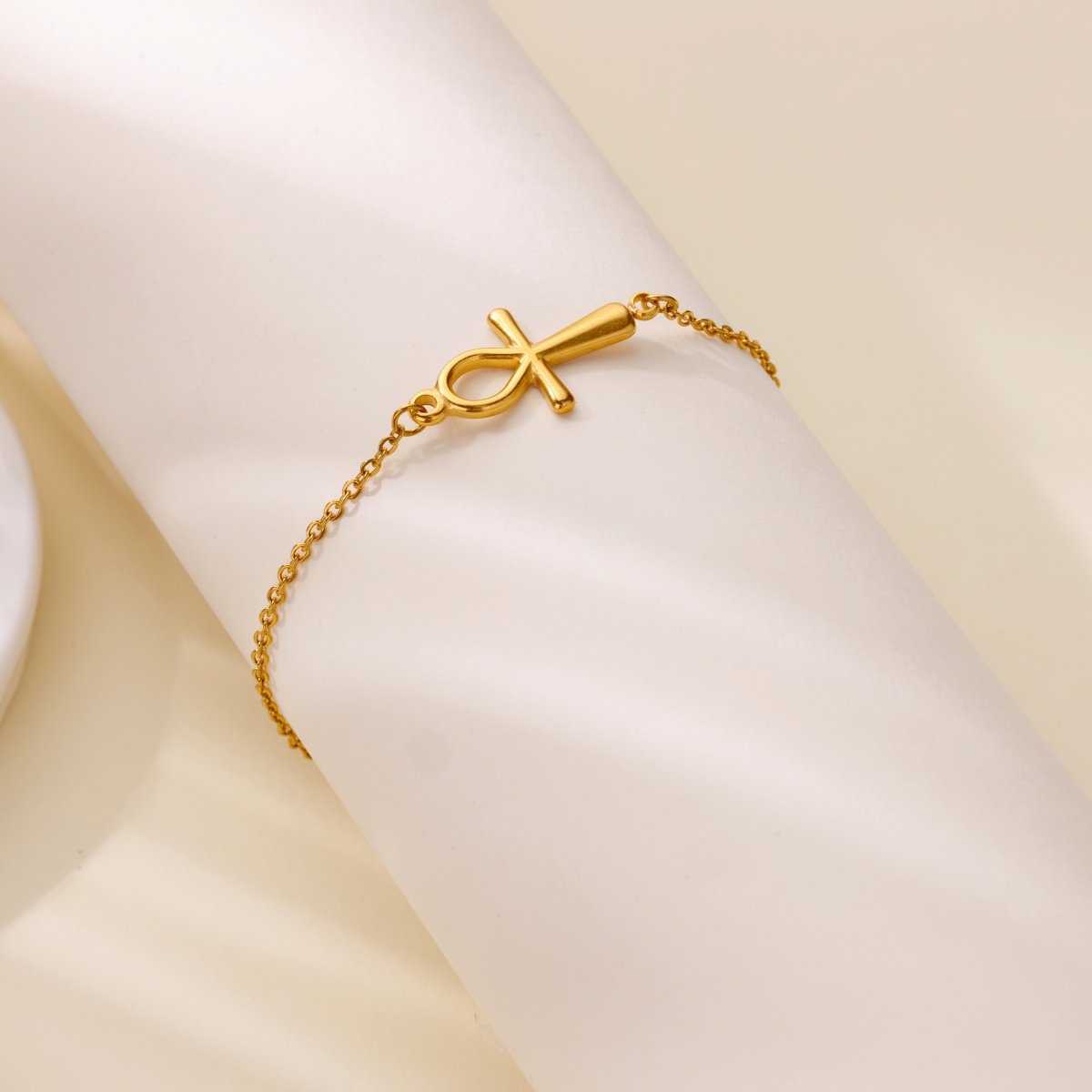 Egyptian Ankh Cross Bracelet F - Women Accessories Egypt 评论和价格
