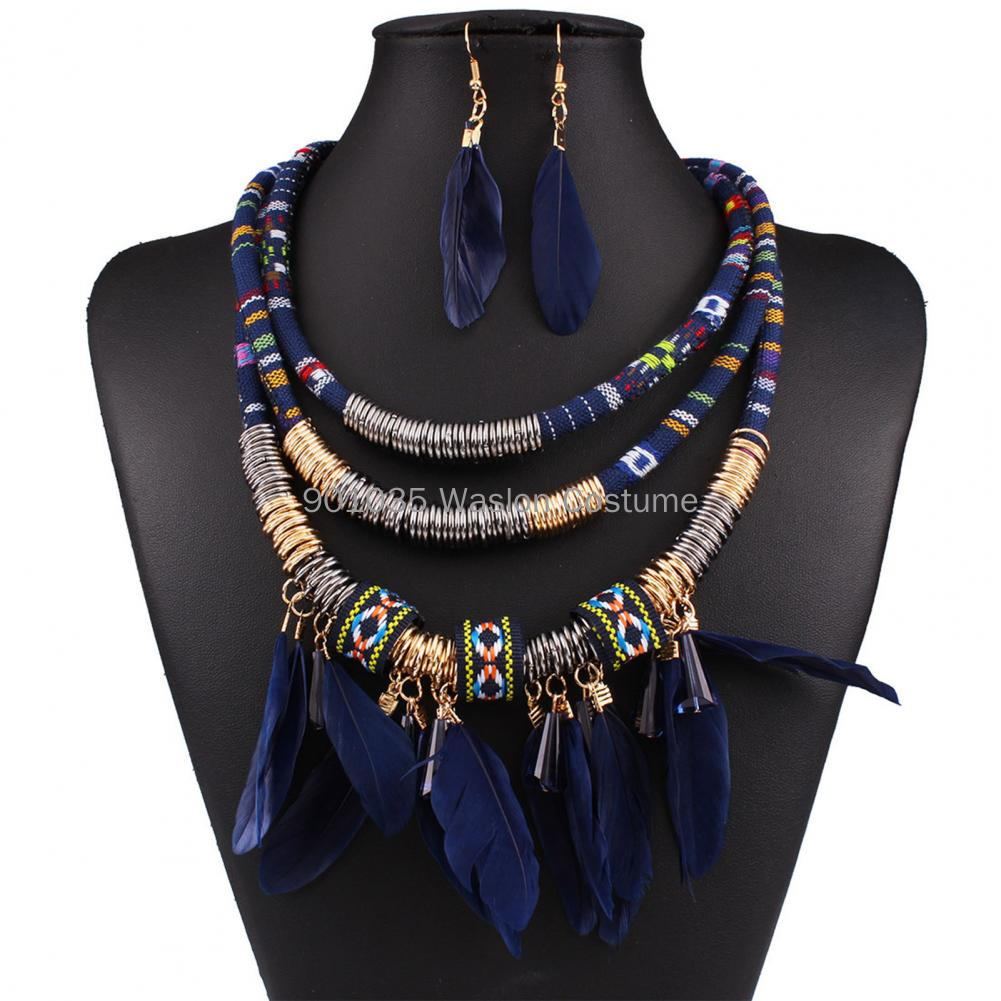 2Pcs/Set Egypt Feather Tassel  - Women Accessories Egypt 评论和价格