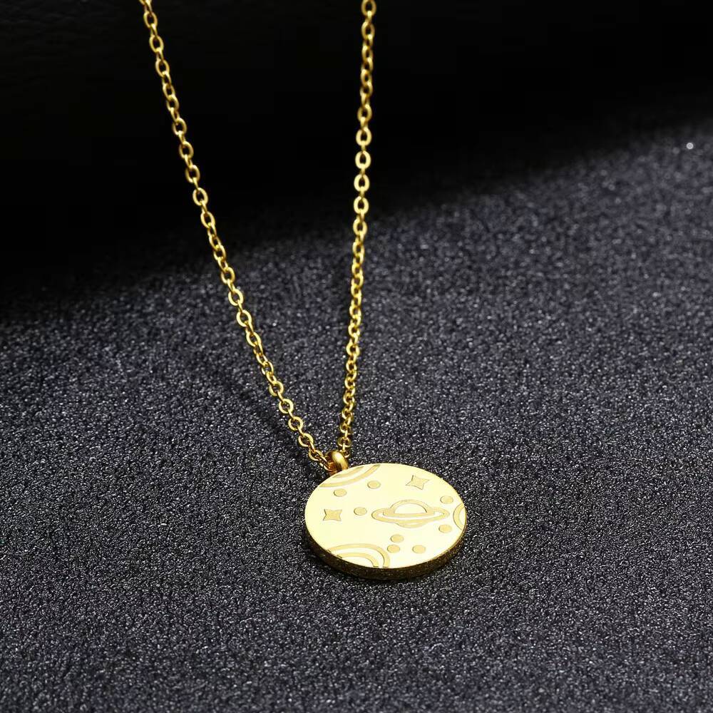 Fashion Delicate Women Coin Wo - Coin Necklace Delicate 评论和价格