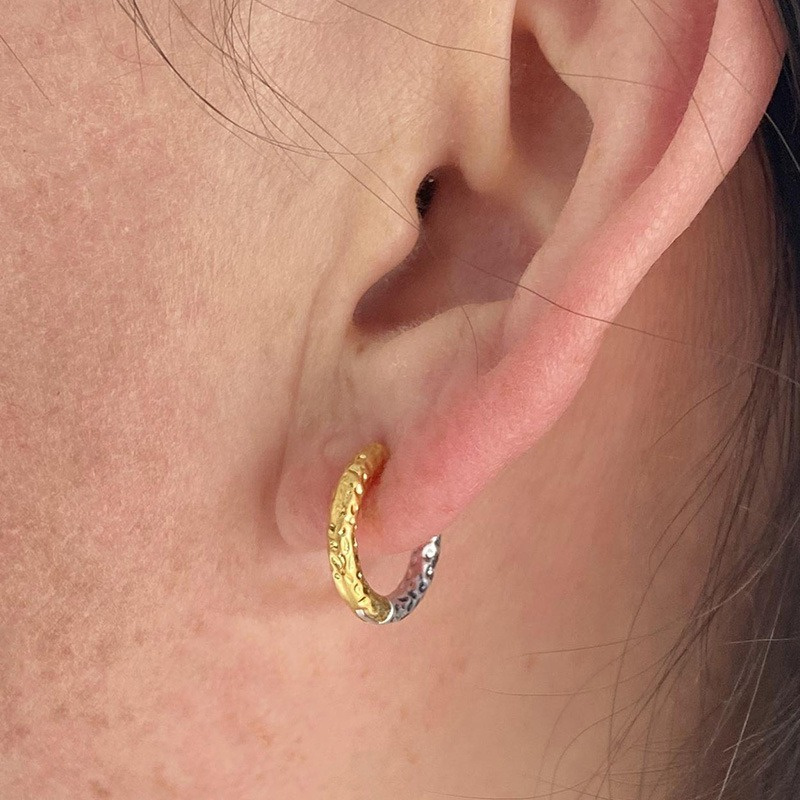 Vintage Gold Silver Color Roun - Women Accessories Drawing 评论和价格