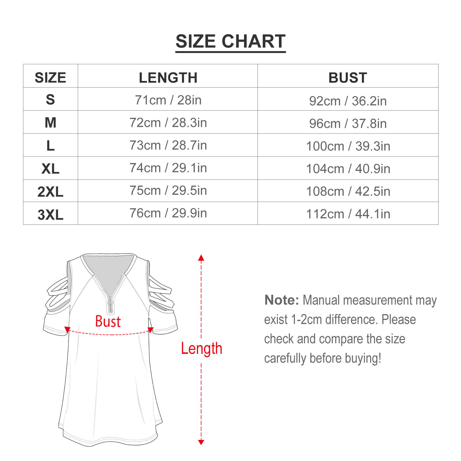 New Fashion Zip Off Shoulder T - Women Accessories Drawing 评论和价格