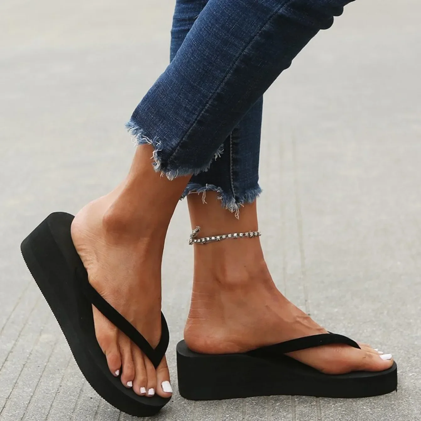 Slippers Summer Shoes Women We - Women'S Shoes And Accessories 评论和价格