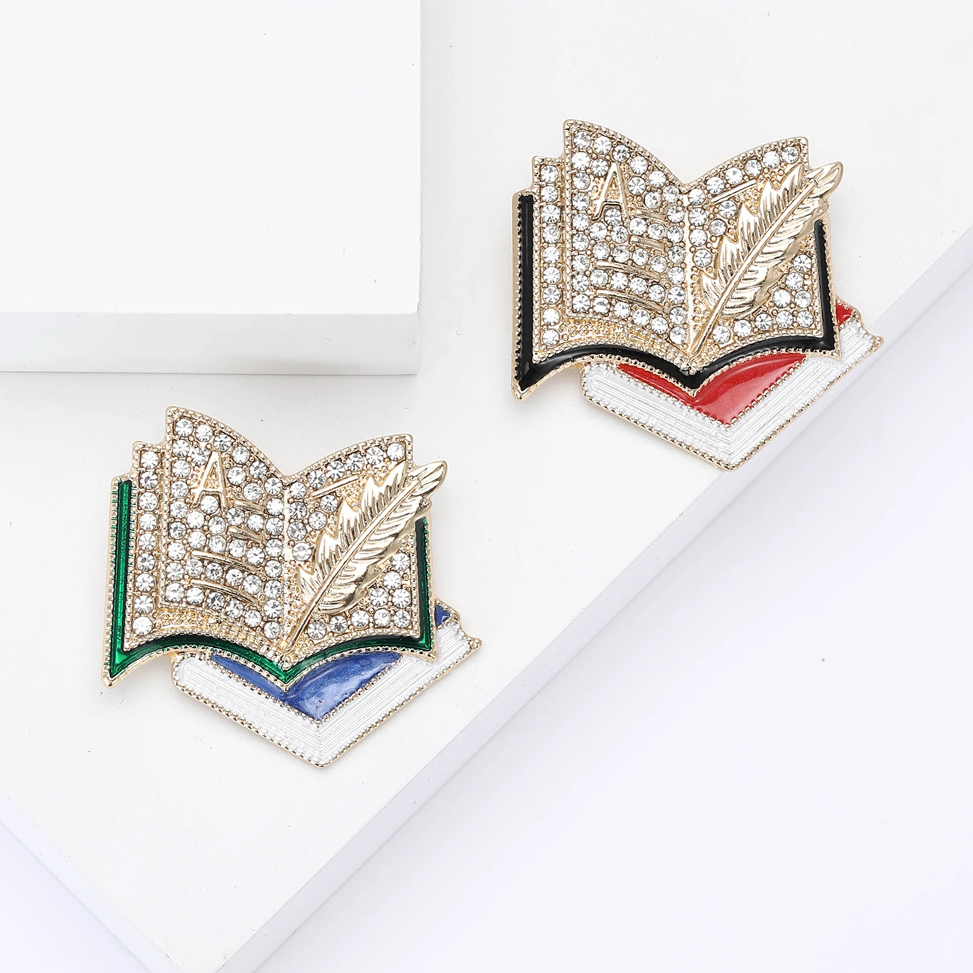 Fashion Rhinestone Quill Pen B - Women Accessories Drawing 评论和价格