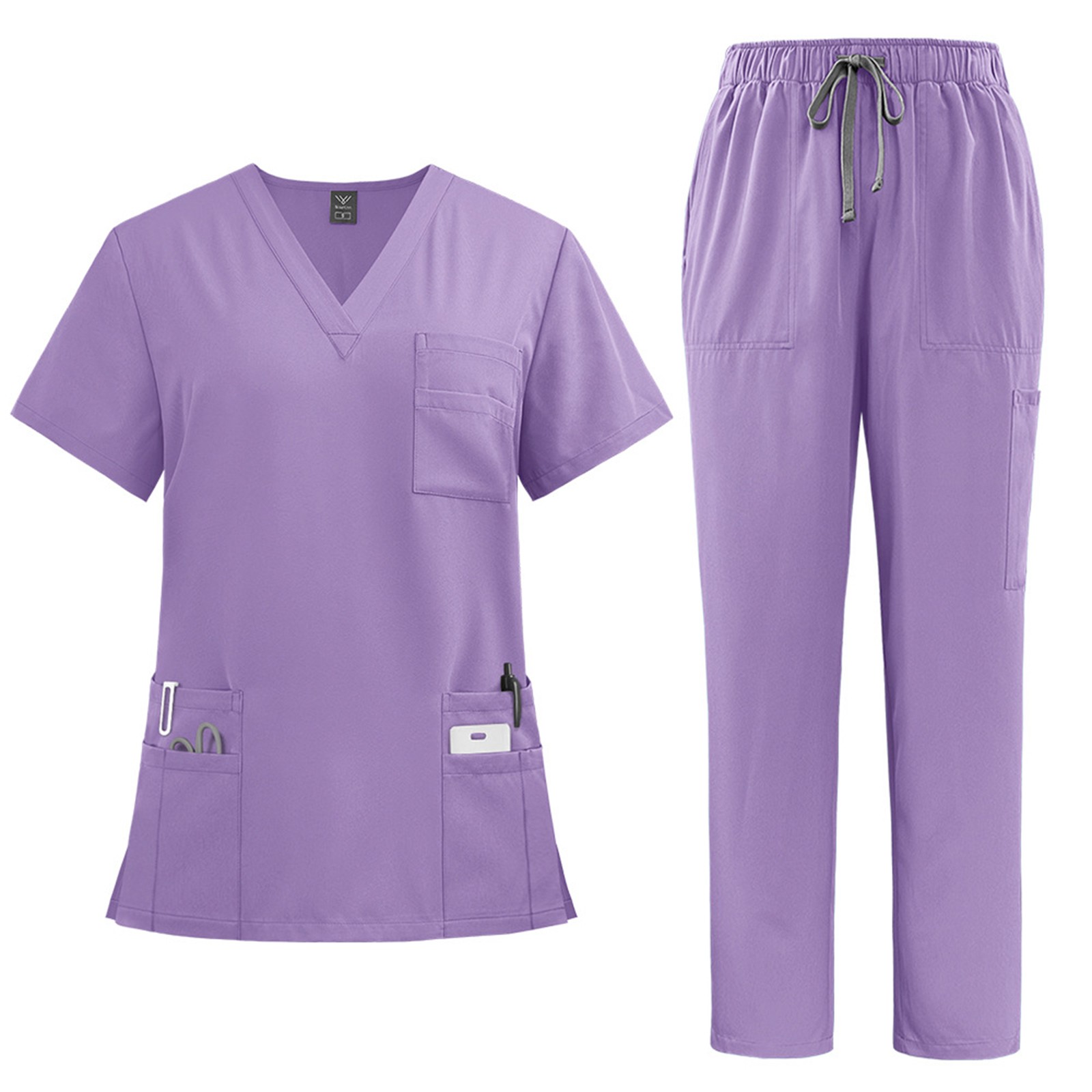 New Hospital Medical Scrub Sui - Women'S Work Accessories 评论和价格