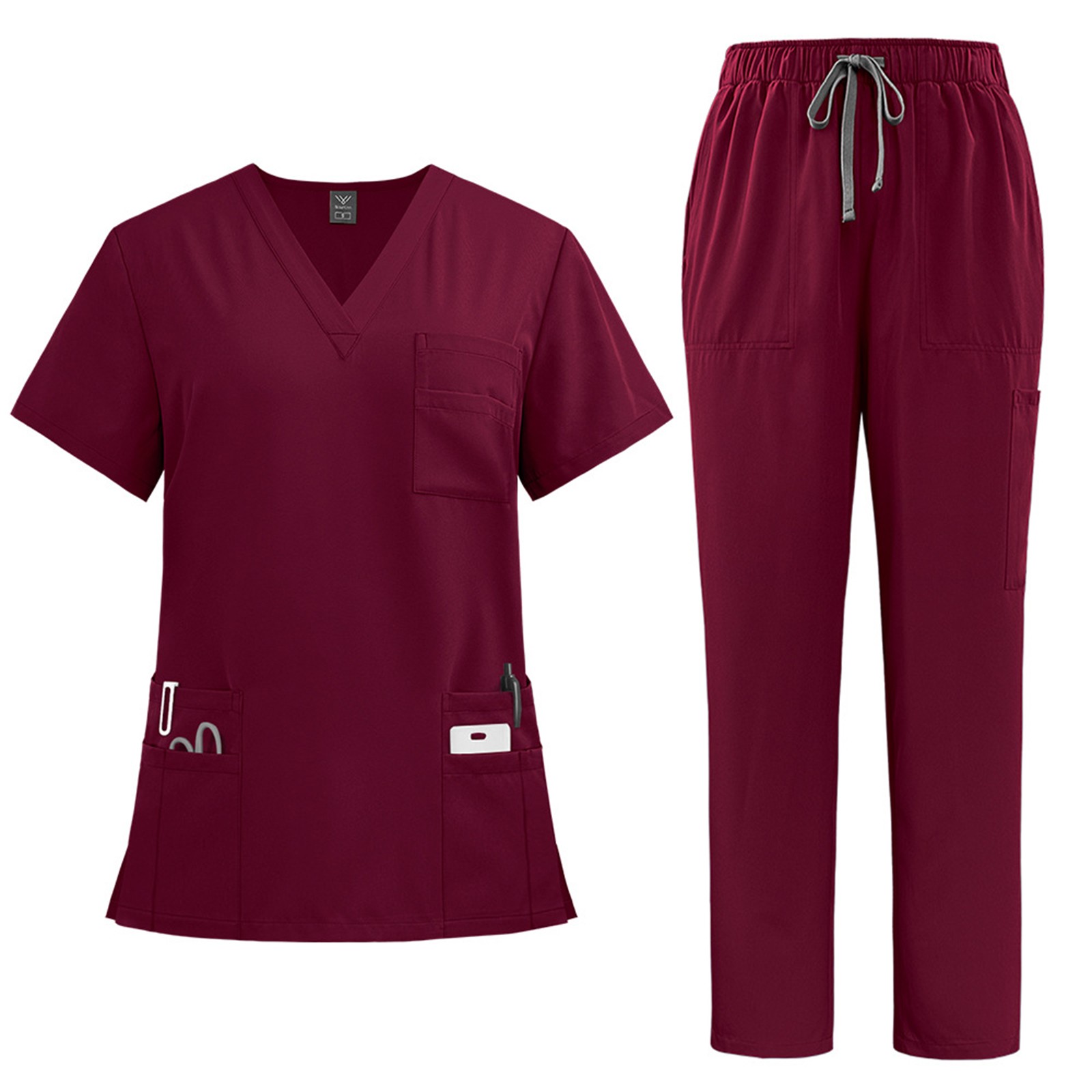 New Hospital Medical Scrub Sui - Women'S Work Accessories 评论和价格