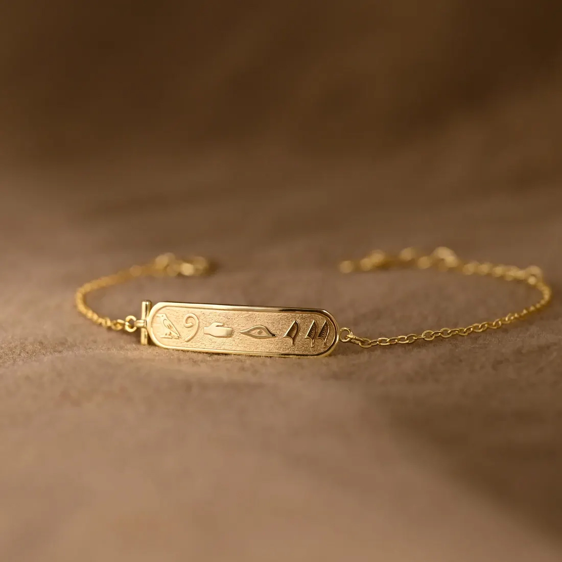 Custom Egyptian Name Bracelet  - Women Accessories Egypt 评论和价格