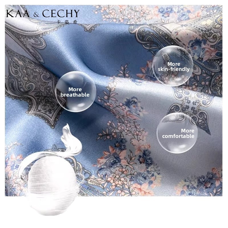 Baroque Floral 100% Mulberry S - Women'S Work Accessories 评论和价格