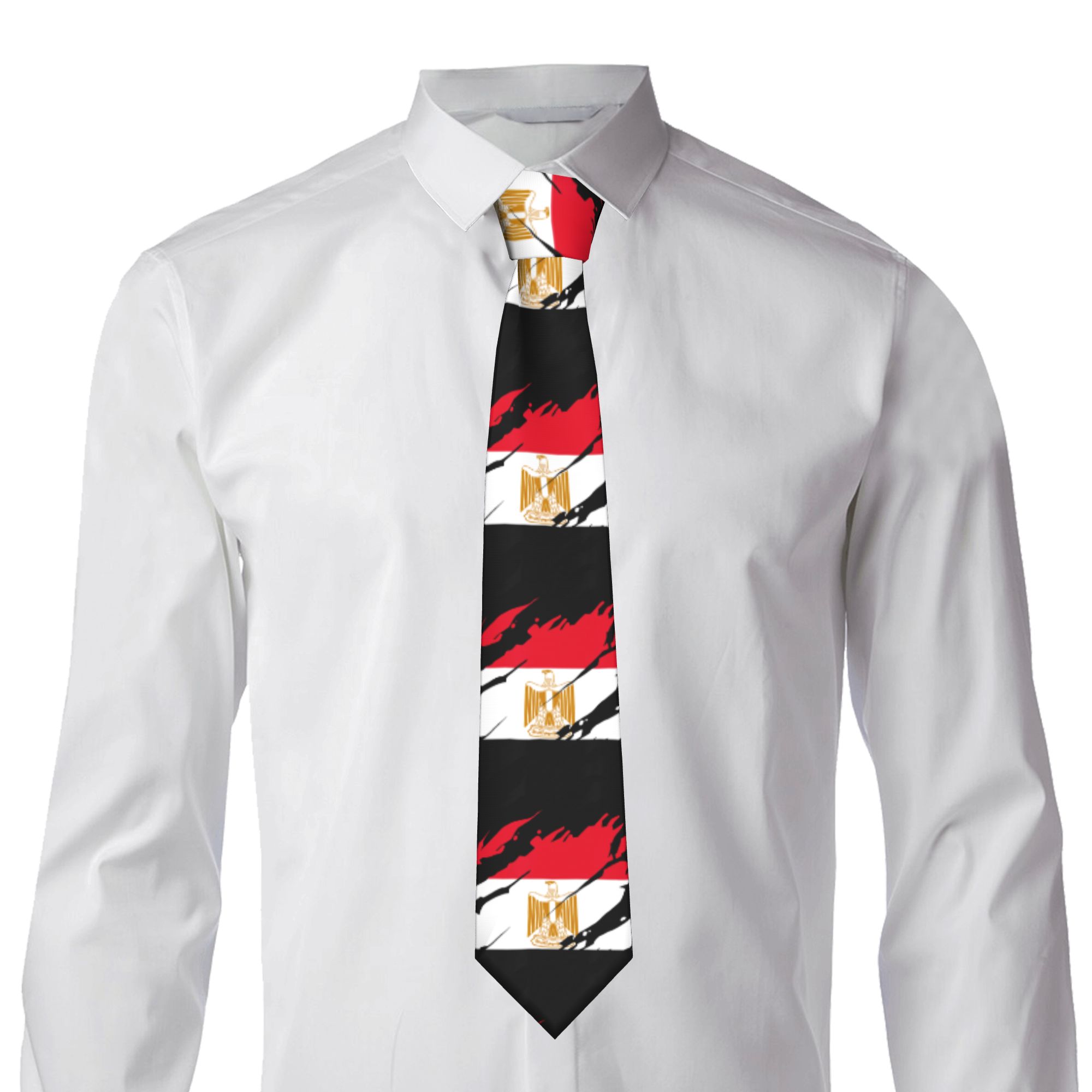 Egypt Egyptian Flag Necktie Un - Women Accessories Egypt 评论和价格
